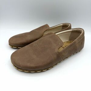 Earthing Harmony Grounding & Earthing Barefoot Slip-On Shoes brown leather